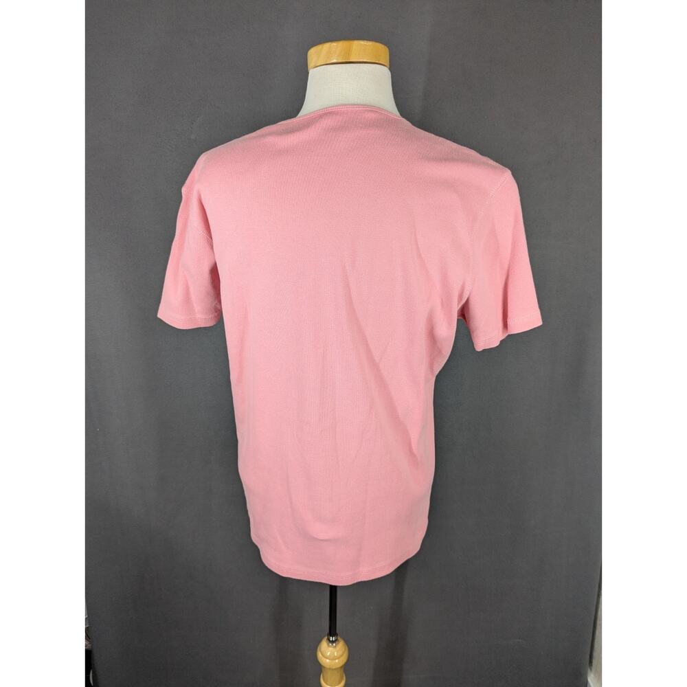 Vintage Crazy Shirts Hawaii '64 Womens XL Short Sleeve Pink Embroidered - Picture 2 of 10